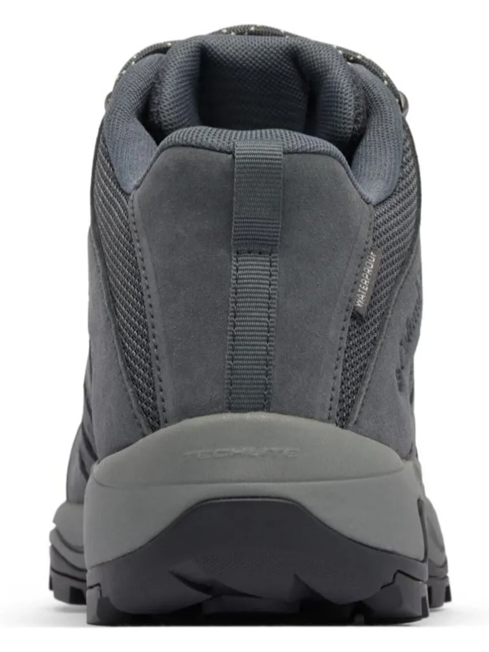 Men's Graphite Waterproof Shoes Solid Low Top Closed Toe Non Slip Hiking Boot